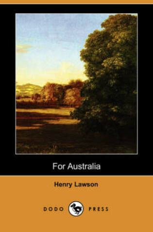 Cover of For Australia (Dodo Press)