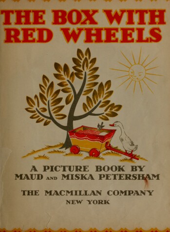 Book cover for The Box with Red Wheels,