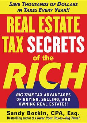 Book cover for Real Estate Tax Secrets of the Rich