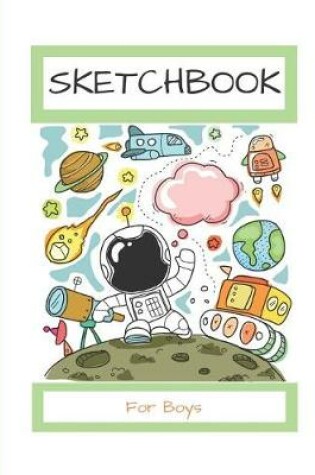 Cover of Sketchbook For Boys