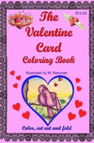 Cover of The Valentine Card Coloring Book