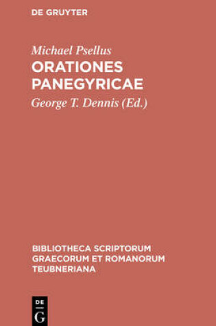 Cover of Orationes Panegyricae