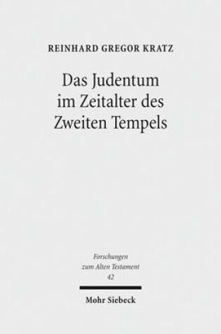 Cover of Das Judentum im Zeitalter des Zweiten Tempels