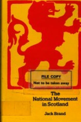 Cover of National Movement in Scotland