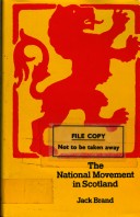 Book cover for National Movement in Scotland