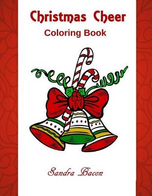 Book cover for Christmas Cheer Coloring Book