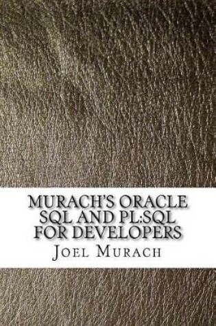 Cover of Murach's Oracle SQL and PL