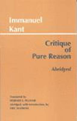 Book cover for Critique of Pure Reason, Abridged