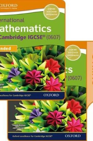 Cover of International Maths for Cambridge IGCSE Print & Online Student Book