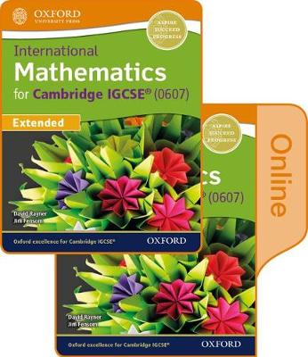 Cover of International Maths for Cambridge IGCSE Print & Online Student Book