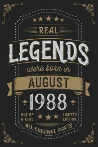 Cover of Real Legends were born in August 1988