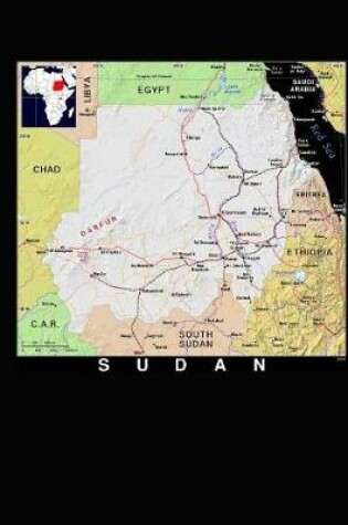 Cover of Modern Day Color Map of Sudan in Africa Journal