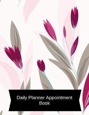 Book cover for Daily Planner Appointment Book