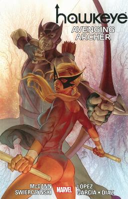 Book cover for Hawkeye: Avenging Archer