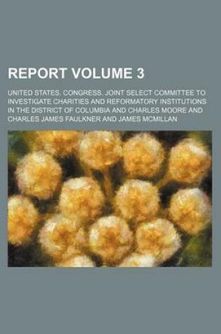 Cover of Report Volume 3