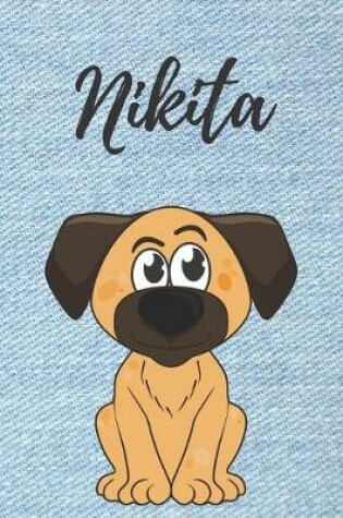 Cover of Personalisiertes Notizbuch - Hunde Nikita