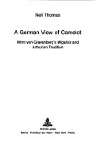 Cover of A German View of Camelot