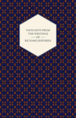 Book cover for Thoughts from the Writings of Richard Jefferies