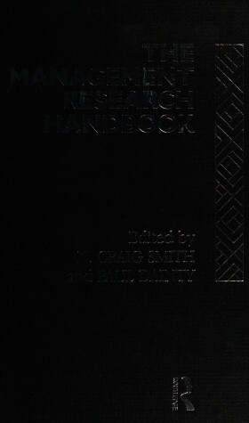 Book cover for The Management Research Handbook