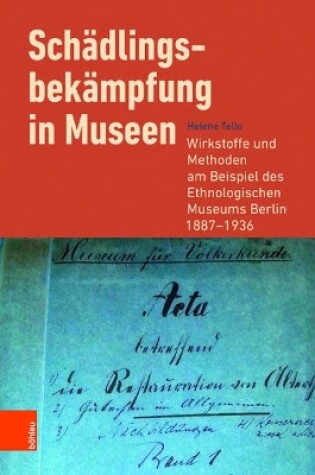 Cover of Schadlingsbekampfung in Museen