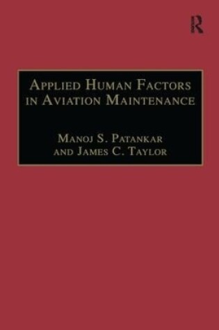 Cover of Applied Human Factors in Aviation Maintenance