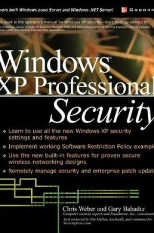 Cover of Windows(r) XP Professional Security