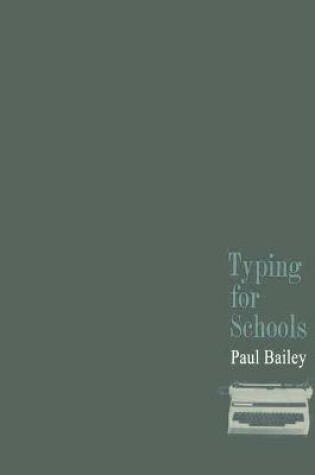 Cover of Typing for Schools