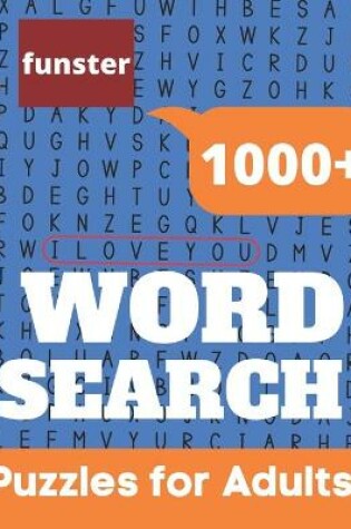 Cover of Funster 1000+ Word Search Puzzles for Adults