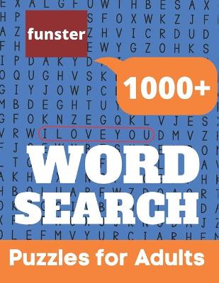 Book cover for Funster 1000+ Word Search Puzzles for Adults