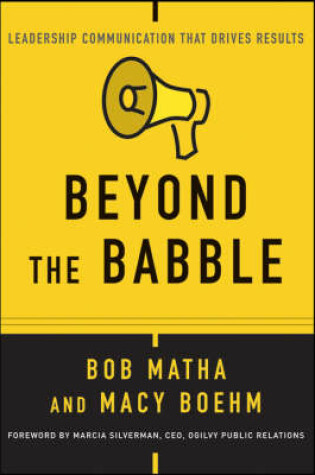 Cover of Beyond the Babble