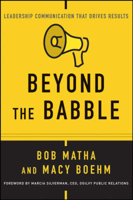 Book cover for Beyond the Babble