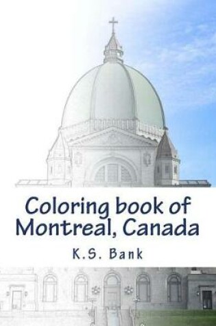 Cover of Coloring Book of Montreal, Canada