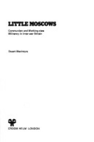Cover of Little Moscows