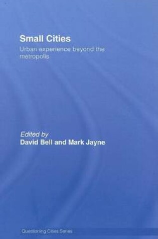 Cover of Small Cities: Urban Experience Beyond the Metropolis