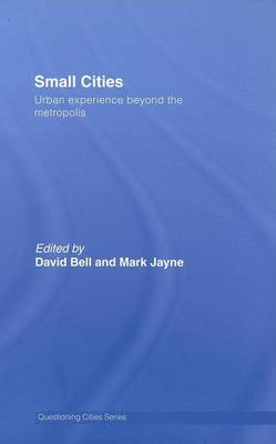 Book cover for Small Cities: Urban Experience Beyond the Metropolis
