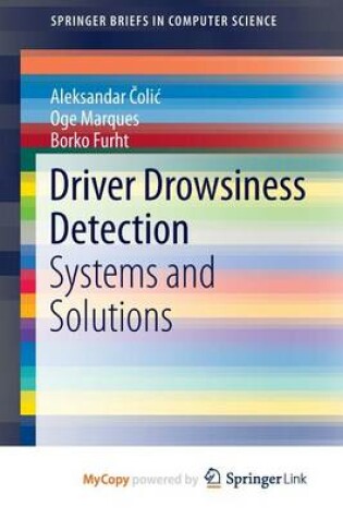 Cover of Driver Drowsiness Detection