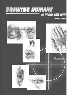 Book cover for Drawing Humans in Black and White