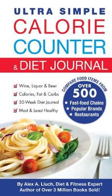 Book cover for Ultra Simple Calorie Counter & Diet Journal
