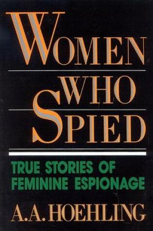 Cover of Women Who Spied