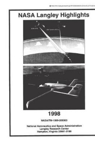 Cover of NASA Langley Highlights, 1998