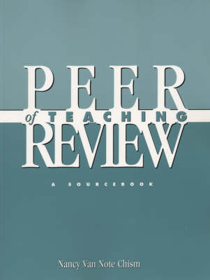 Book cover for Peer Review of Teaching