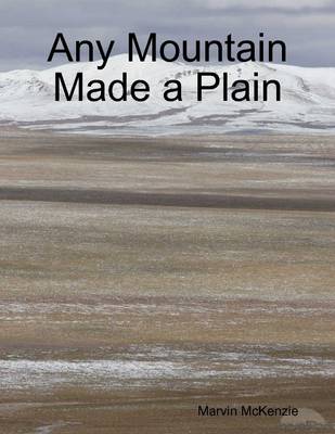 Book cover for Any Mountain Made a Plain