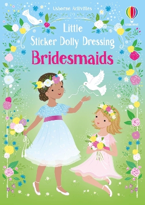 Book cover for Little Sticker Dolly Dressing Bridesmaids