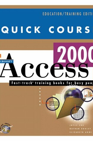 Cover of Quick Course in Microsoft Access 2000