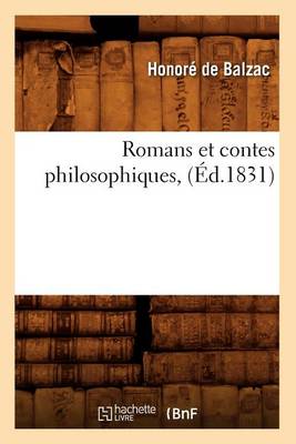 Cover of Romans Et Contes Philosophiques, (Ed.1831)