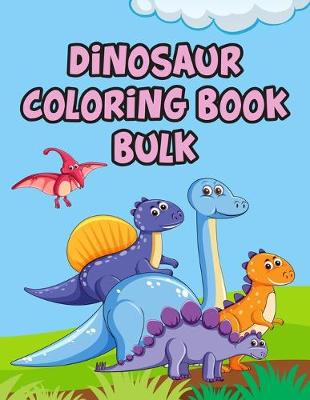 Book cover for Dinosaur Coloring Book Bulk