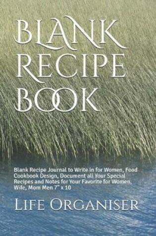 Cover of BLANK Recipe Book