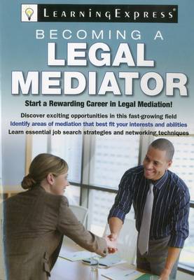 Cover of Becoming a Legal Mediator