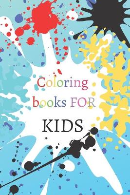 Book cover for coloring books for kids