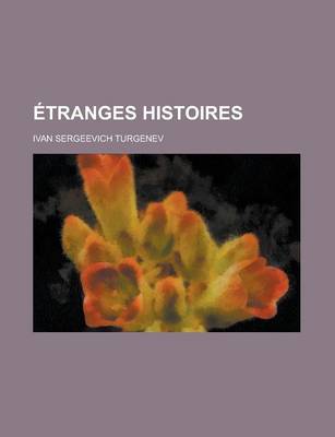 Book cover for Etranges Histoires